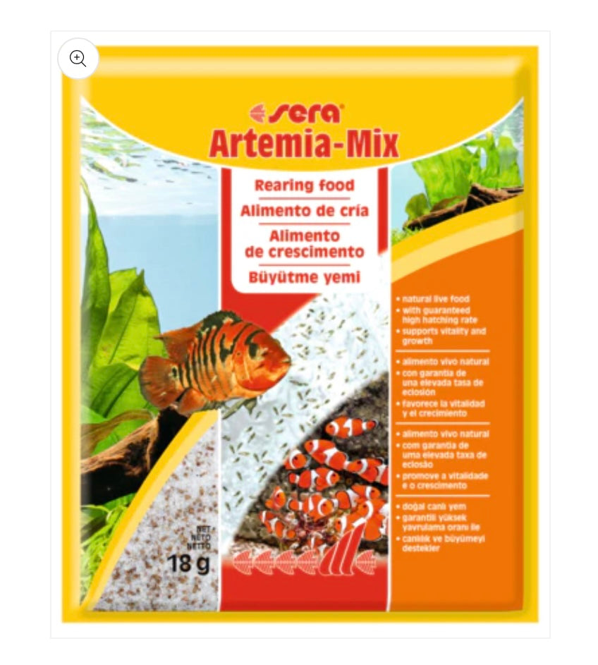 Sera Artemia-mix fry food (brine shrimp eggs)