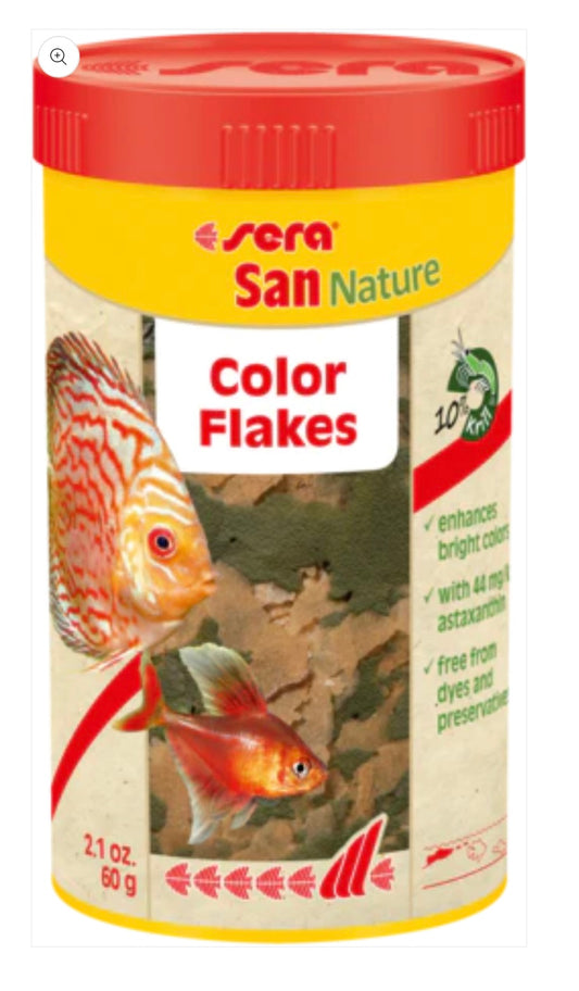 Sera san nature colour flakes